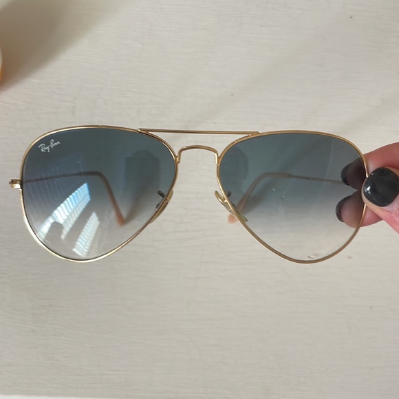 Two tone RayBan aviators - Picture 4 of 6